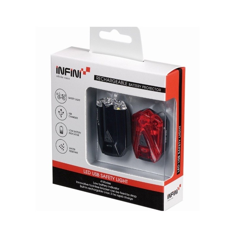 INFINI ZESTAW LAVA SET Black USB