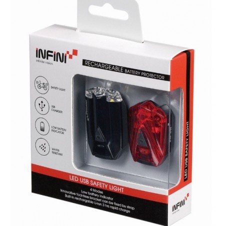 INFINI ZESTAW LAVA SET Black USB