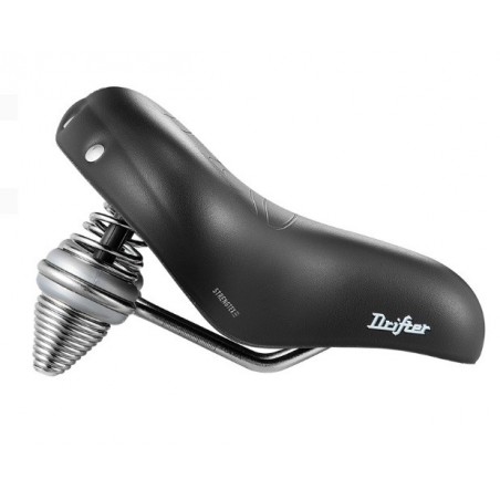 SELLE ROYAL  SIODEŁKO DRIFTER MEDIUM STRENGTEXPREMIUM RELAXED 90st.  unisex żelowe + sprężyny czarne