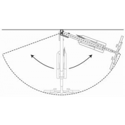 TOPEAK WIESZAK NA ŚCIANĘ SWING-UP EX BIKE HOLDER