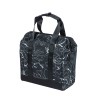 BASIL CITY TORBA GRAND SHOPPER, flower black