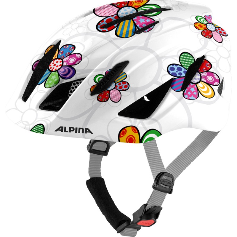 ALPINA KASK PICO PEARLWHITE FLOWER GLOSS 50-55