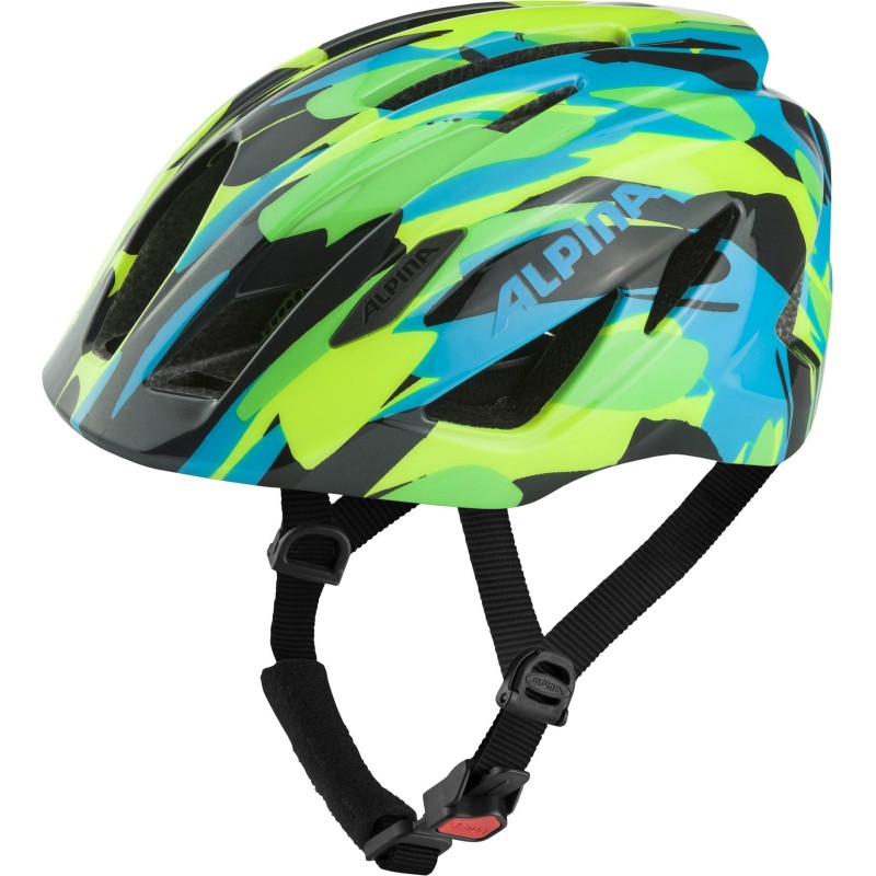 ALPINA KASK PICO NEON-GREEN BLUE GLOSS 50-55