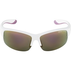 ALPINA OKULARY JUNIOR FLEXXY YOUTH HR kolor WHITE-PURPLE MATT szkło PINK MIRROR Cat.3 new 20223