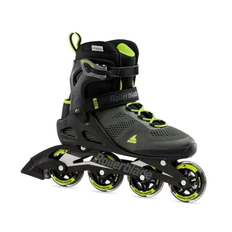 ROLKI ROLLERBLADE MACROBLADE 80 black/lime